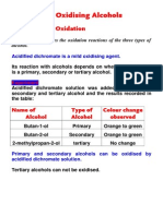 6 5 Oxidising Alcohols