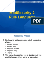 ModSecurity2 Rule Language