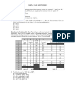 SAMPLE EXAM QUESTIONS #2 1. in A Time-Series Forecasting Problem