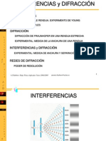 Interferencia y Difraccion