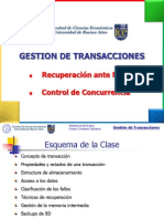 Gestion de Transacciones May-11