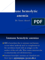 Immune Hemolytic Anemia