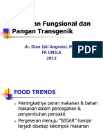 Makanan Fungsional Dan Pangan Transgenik
