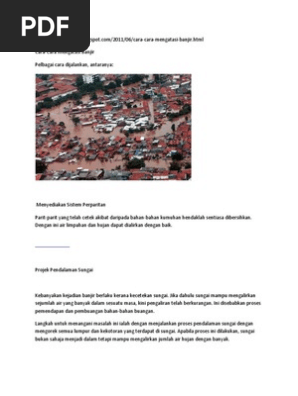 Cara Mengatasi Banjir Pdf