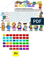 Jadual Waktu Kelas 4 Luhur