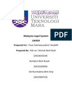 Cover MLS (Malaysia Legal System)