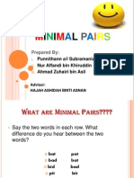 Minimal Pairs Presentations