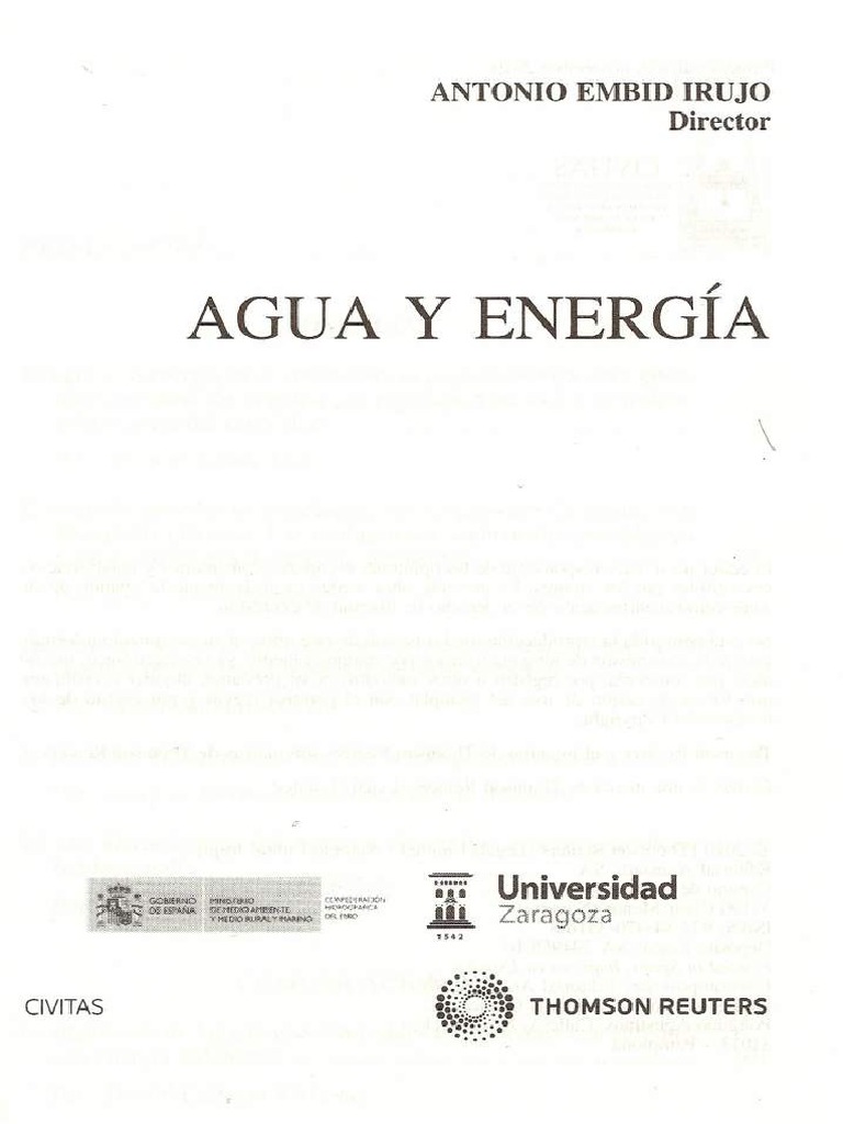 Agua y Energía | PDF