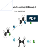Alkil-Halogenidi. Nukleofilna Supstitucija. Eliminacija