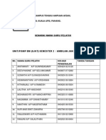 Name List Unit PISMP 2014 SEM 1