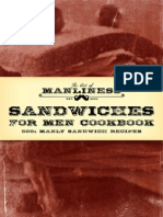 Art of Manliness Sandwich Cookbook