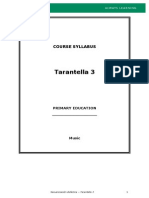 ENGLISH Tarantella 3 Secuenciación Didáctica