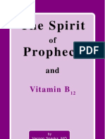 The Spirit of Prophecy and Vitamin B12