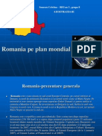 Romania Pe Plan Mondial / U