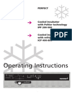 Memmert IPP - ICP Operating Instruction Manual - en