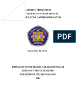 Laporan Praktikum Sistem Telekomunikasi Digital MSK Modulator Dan Demodulator