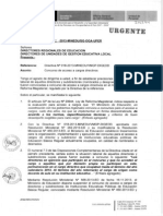 Oficio Multiple 112-2013-Uper (Concurso de Acceso A Cargos Directivos)