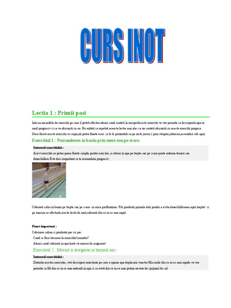 Curs Inot | PDF