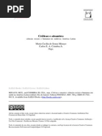 Críticas Atuantes_ciÊncias Sociais e Humanas Em Saúde Na América Latina