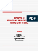 Developing Anintegrated Multimedia-database of Farming Sector in Kerala