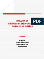 Developing Anintegrated Multimedia-Database of Farming Sector in Kerala