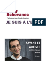 Schovanec Josef Je Suis A L 39 Est Pdf Autisme Syndrome D Asperger