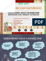 KEMAHIRAN KAUNSELING