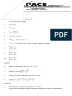 Binomial Thorem