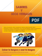 SABERES Y USOS VERBALES n3