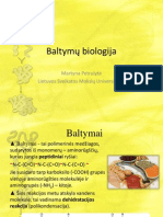 Baltymų Biologija - Nauja