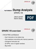 Crash Dump Analysis: Sparc V9