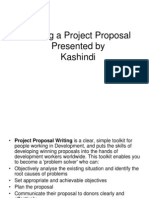 Writing Project Proposal