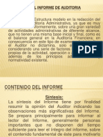 Estructura Del Informe de Auditoria Operativa
