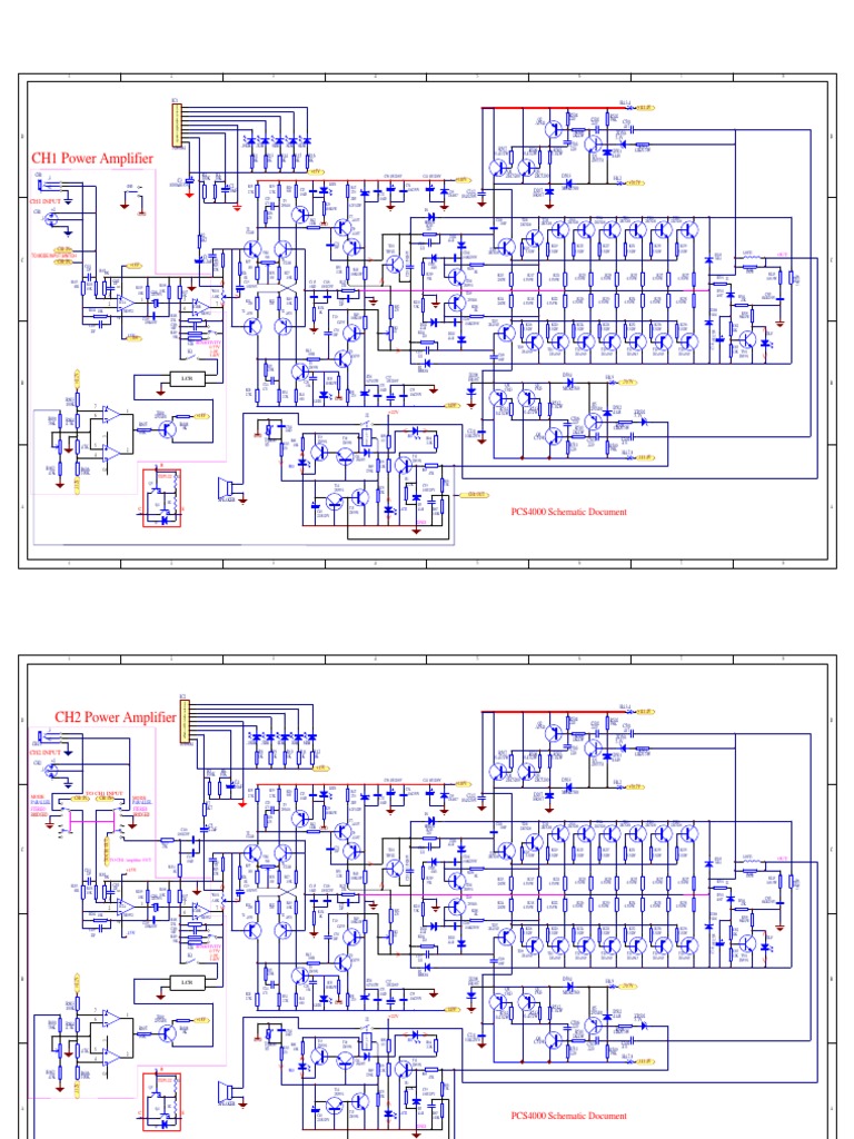 PCS 4000 Schematic | PDF