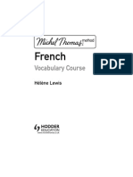 Vocabulary French 2