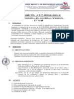 Directiva Estrategia Regional de Seguridad Ciudadana Escolar