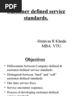 Download Customer Defined Service Standards by Srinivas R Khode SN23176313 doc pdf
