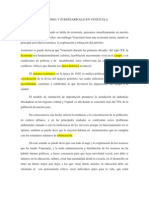 Economia y Subdesarrollo en Venezuela