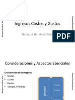 Ingresos Costos y Gastos en la Gestión Empresarial