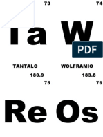 Elementos Quimicos Del 73-76