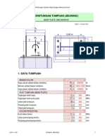 Cinnection-Bearing - Perhitungan Struktur Baja Dengan Ms Excel