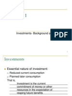 Investments Chapter 1 With Notes