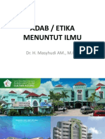 15 Adab Menuntut Ilmu (Baru)