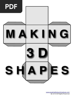Making 3D Shapes