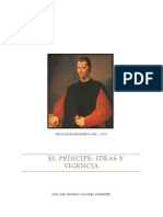 El Príncipe, Ideas y Vigencia, Por Jose Antonio Alvarez Cifuentes
