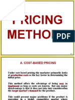 Pricing Methods