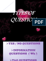 Types of Questions