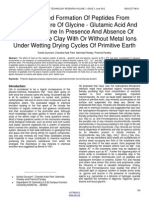 Induced Formation of Peptides From Reaction Mixture of Glycine Glutamic Acid and Glycine Leucine in Presence and Absence of Montmorillonite Clay With or Without Metal Ions Under Wetting Drying Cycles of Primitive