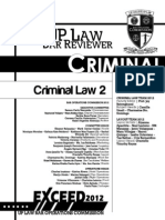 UP 2012 Criminal Law (Book 2) PDF