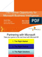 The Partner Opportunity For Microsoft Business Intelligence: Ben Green